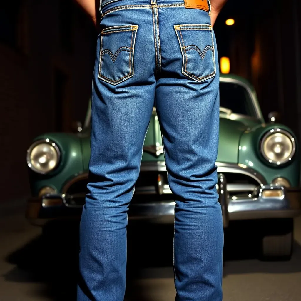 Denim Jeans: The Perfect Bottoms for Greaser Style