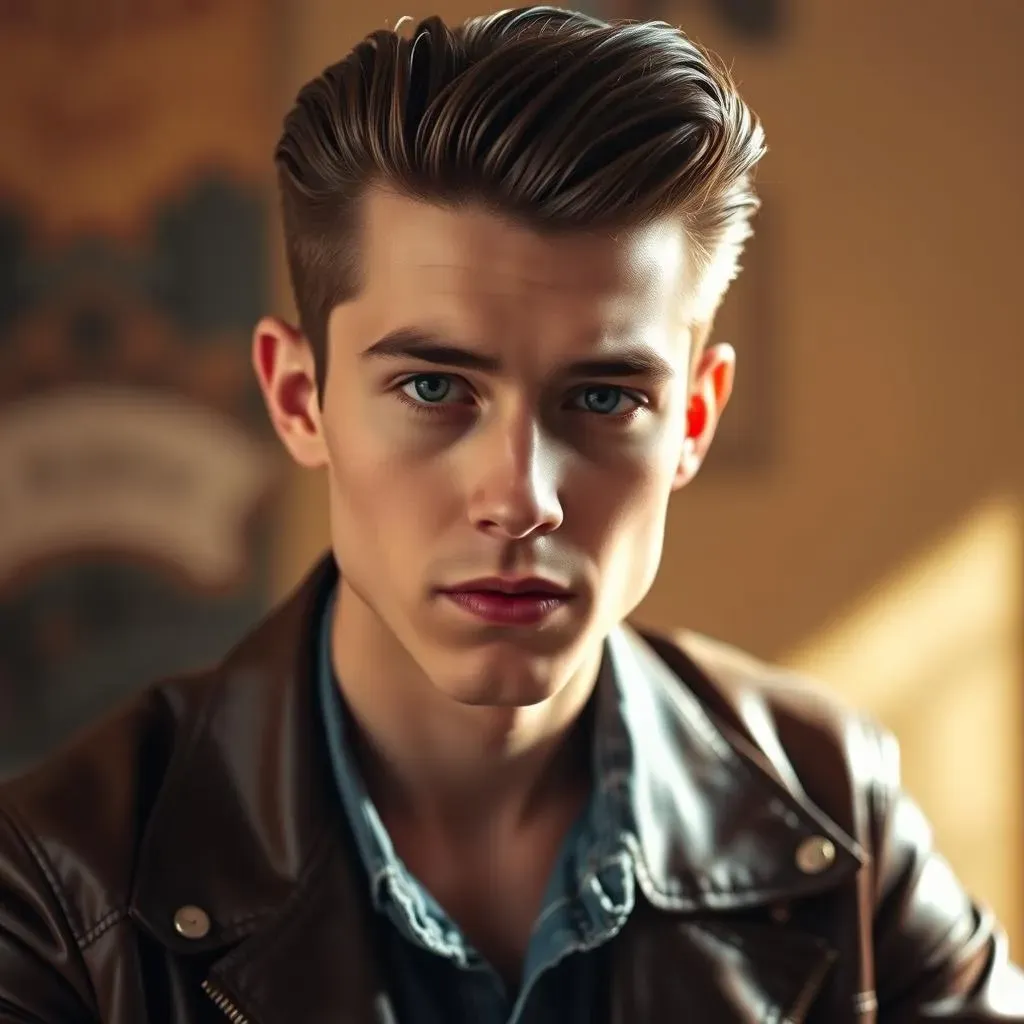 SlickedBack Hair: Channeling the Greaser Vibe