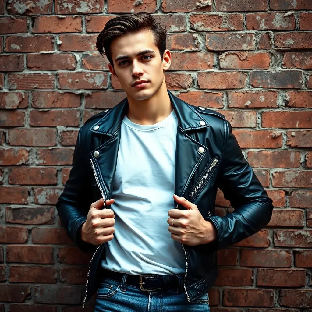 The Greaser Look: Leather, Denim, and a Whole Lot of Attitude